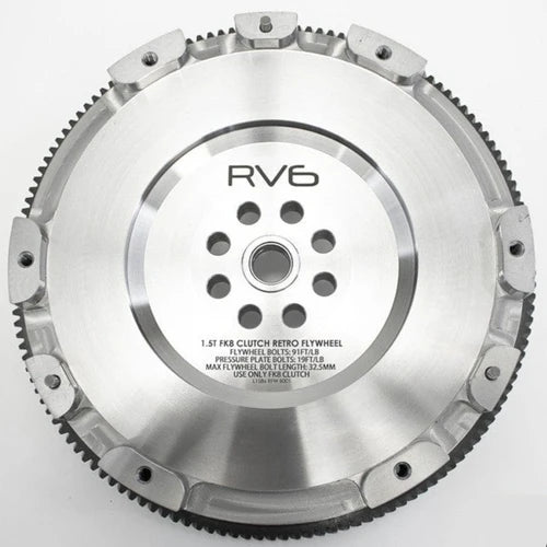 RV6™ 1.5T FK8 Clutch Retro Flywheel for 2016+ Honda Civic 1.5T (Type R Retrofit)