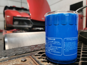 Honda Oil Filter Tumbler ( metal straw and brush included )