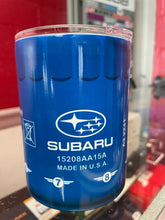 Load image into Gallery viewer, Subaru Oil Filter Tumbler ( metal straw and brush included )