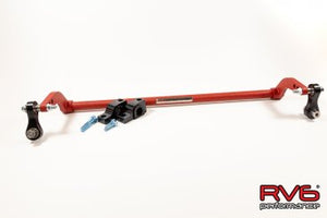 RV6™ 16+ CivicX Adjustable Chromoly Rear Sway Bar With Billet Endlinks