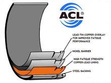 Load image into Gallery viewer, ACL Performance Rod Bearings - Honda 4, B18A1/B18B1 Race Series (Size: Std)