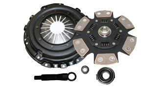 COMPETITION CLUTCH STAGE 4 - 6 PAD CERAMIC CLUTCH KIT, HONDA PRELUDE 2.2L (H22A1); 1992-2001